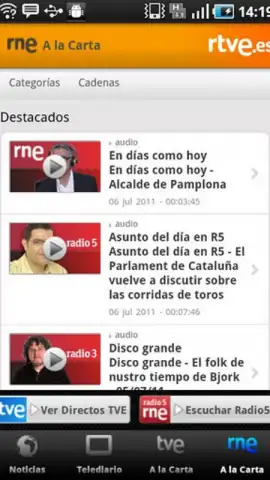 RTVE Noticias y Directos скриншот 3