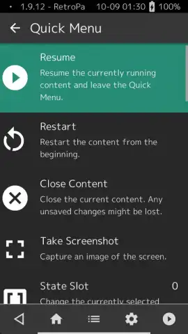 RetroArch скриншот 17