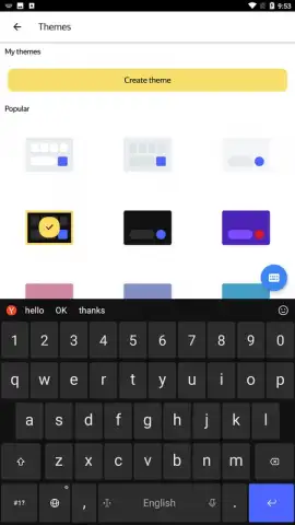 Yandex Keyboard скриншот 14