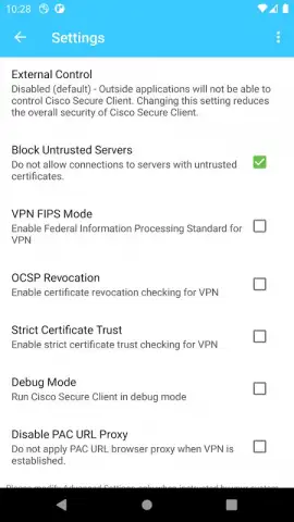Cisco Secure Client скриншот 4
