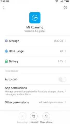Mi Roaming скриншот 1