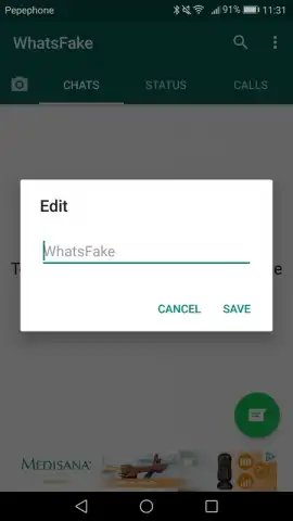 Fake Chat Whatsapp скриншот 3