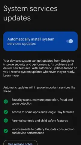 Google Play services скриншот 2
