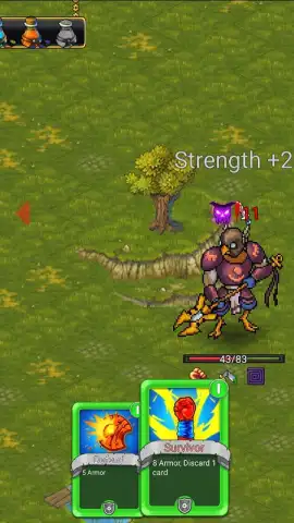 Royal Booty Quest: Card Roguelike скриншот 6