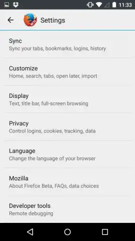 Firefox Beta скриншот 5