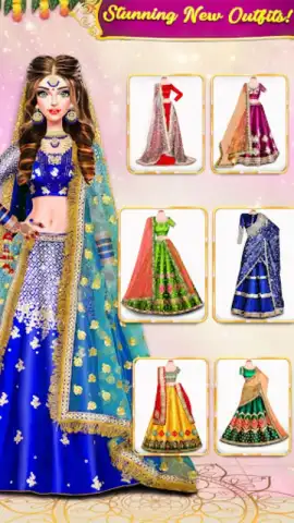 Indian Wedding Dress up games скриншот 3