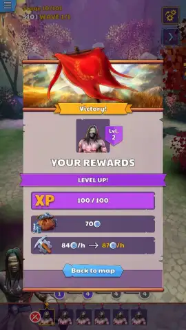 Merge of Spells Hero Battle скриншот 3