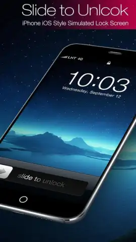 SkyNight Lock Screen скриншот 2