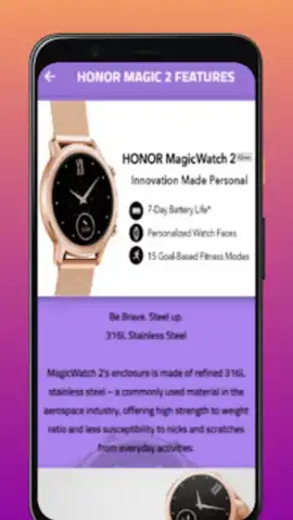 HONOR MAGIC WATCH 2 скриншот 3
