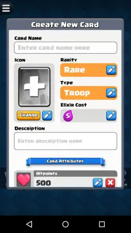 Card Creator for Clash Royale скриншот 2