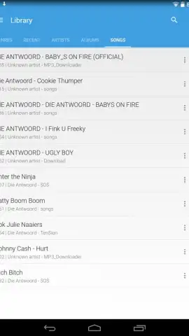 Shuttle Music Player скриншот 2