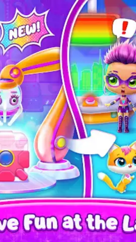 Power Girls - Fantastic Heroes скриншот 15