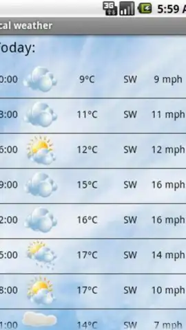 Local weather скриншот 4