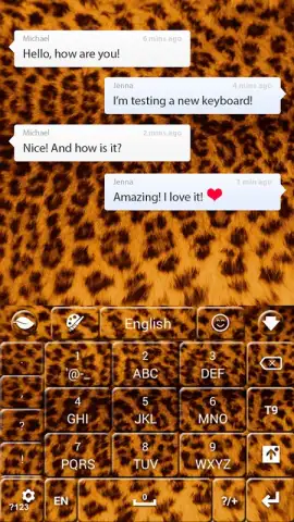 Leopard Keyboard скриншот 4