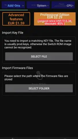 DamonSwitch - Switch Emulator скриншот 7