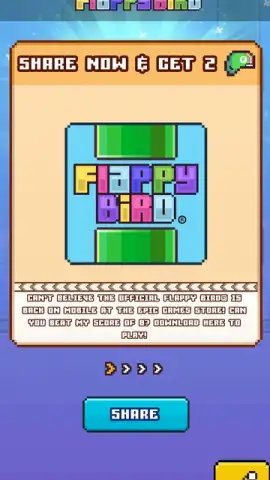 Flappy Bird скриншот 3