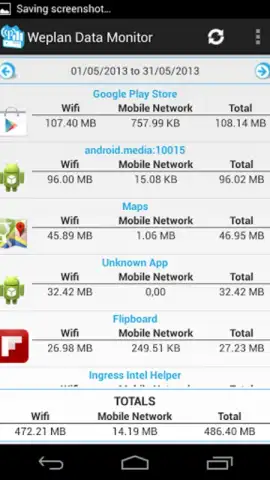 Weplan Data Monitor скриншот 4