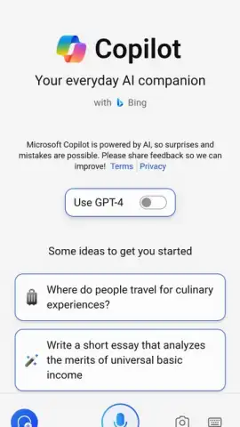 Microsoft Copilot скриншот 1