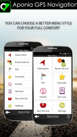 Aponia GPS Navigation скриншот 5