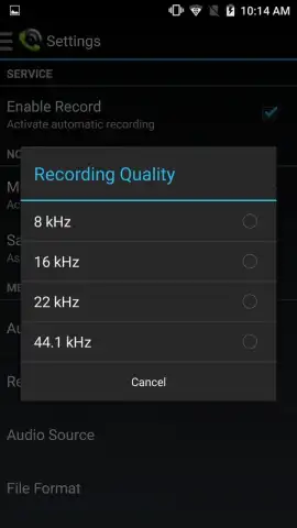 MP3 Call Recorder скриншот 2