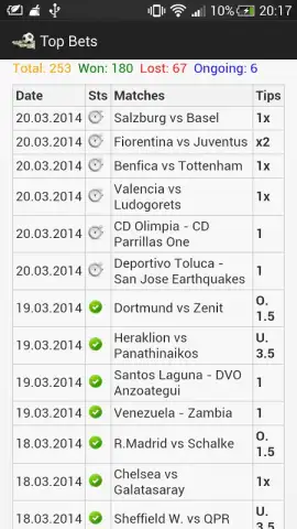 Top Bets скриншот 3