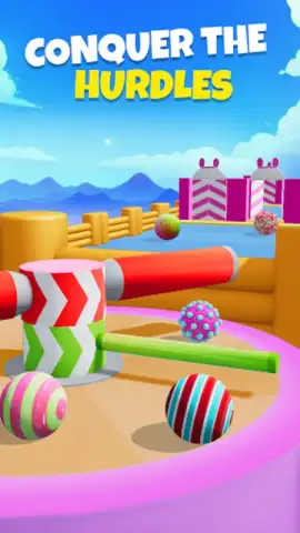 Candy Ball Run - Rolling Games скриншот 3