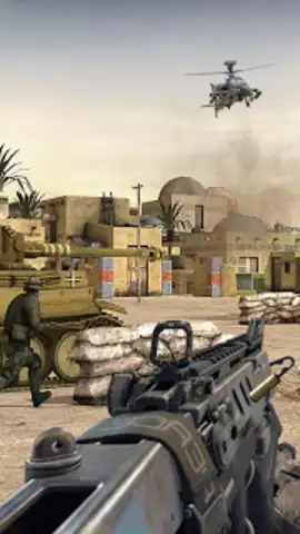 World War Pacific Gun Games скриншот 3