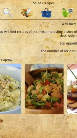 Salad recipes скриншот 5