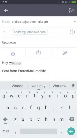 Proton Mail скриншот 2