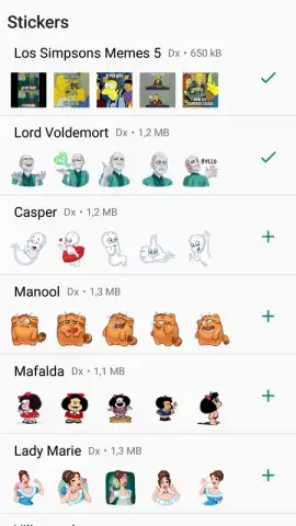 Stickers WhatsApp скриншот 4