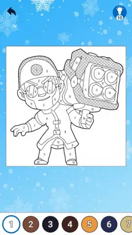 Coloring Brawl Stars скриншот 5