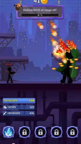 Stickdom Idle: Taptap Titan Clicker Heroes скриншот 6