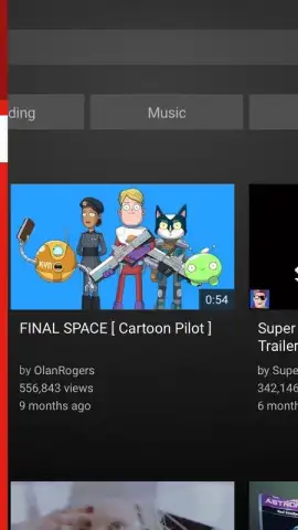 YouTube for Android TV скриншот 5