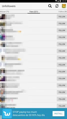 Unfollowers for Instagram скриншот 4