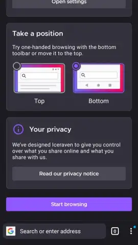 Iceraven Browser скриншот 5