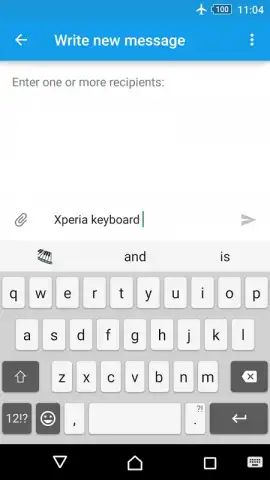 Teclado Xperia скриншот 7