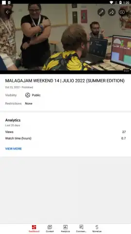 YouTube Studio скриншот 4