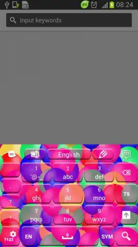 Balloons Keyboard скриншот 4