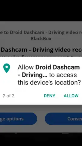 Droid Dashcam - Driving video recorder скриншот 3
