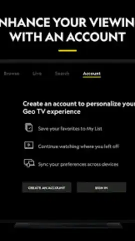 Nat Geo TV скриншот 1