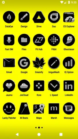 Black Icon Pack Free скриншот 6