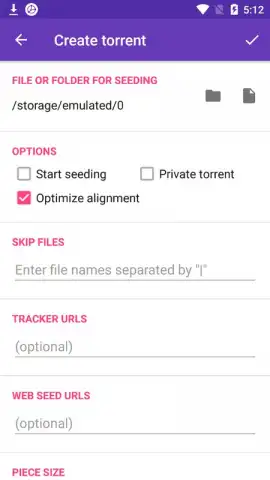 LibreTorrent скриншот 8