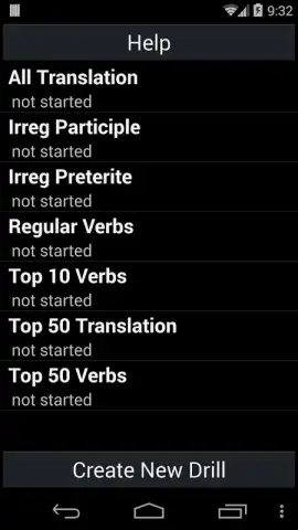 Spanish Verb Trainer скриншот 5