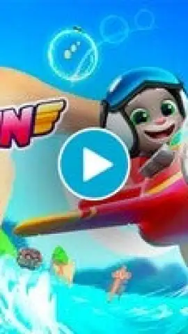 Talking Tom Fly Run скриншот 1