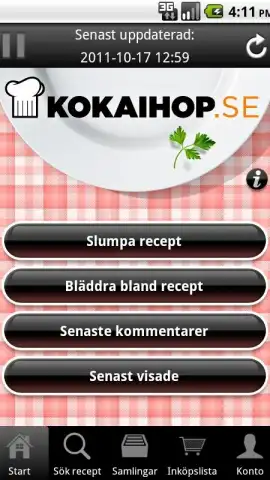 Kokaihop.se скриншот 5