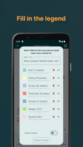 MapChart скриншот 6