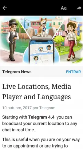 Telegram Black скриншот 2
