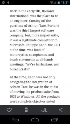 Instapaper скриншот 3