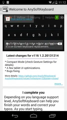 AnySoftKeyboard скриншот 2