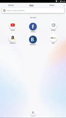 Opera Touch скриншот 1